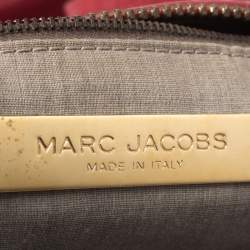 Pre Owned Marc Jacobs Red Leather Multi Pocket Shoulder Bag