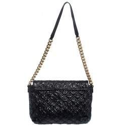 Pre Owned Marc Jacobs Black Quilted Leather Shoulder Bag