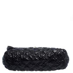 Pre Owned Marc Jacobs Black Quilted Leather Shoulder Bag