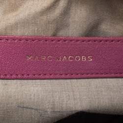 Pre Owned Marc Jacobs Pink Quilted Leather Cecilia Satchel