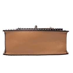 Marc Jacobs Beige Studded Leather Small Mischief Shoulder Bag