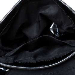 Pre Owned Marc by Marc Jacobs Black Patent Leather Crossbody Bag