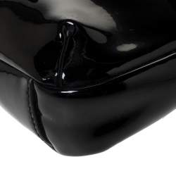 Pre Owned Marc by Marc Jacobs Black Patent Leather Crossbody Bag