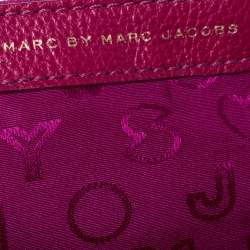 Marc By Marc Jacobs Fuchsia/Red Leather Bob’s Memphis Top Handle Bag