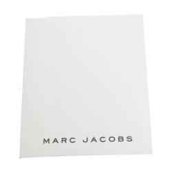 Pre Owned Marc Jacobs Blue Quilted Leather Foldover Clutch