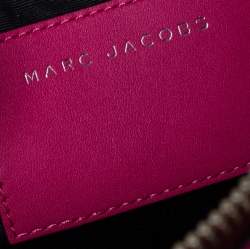 Pre Owned Marc Jacobs Magenta Leather The Sling Convertible Bag