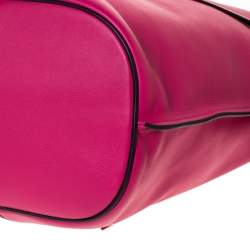 Pre Owned Marc Jacobs Magenta Leather The Sling Convertible Bag