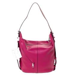 Pre Owned Marc Jacobs Magenta Leather The Sling Convertible Bag