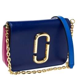 Pre Owned Marc Jacobs Multicolor Leather Hip Shot Convertible Belt Bag 