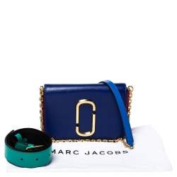 Pre Owned Marc Jacobs Multicolor Leather Hip Shot Convertible Belt Bag 