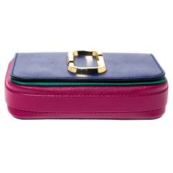 Pre Owned Marc Jacobs Multicolor Leather Hip Shot Convertible Belt Bag 