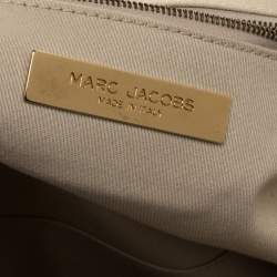 Pre Owned Marc Jacobs Black Quilted Leather Stam Satchel