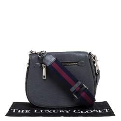 Pre Owned Marc Jacobs Grey Leather Medium Gotham Crossbody Bag