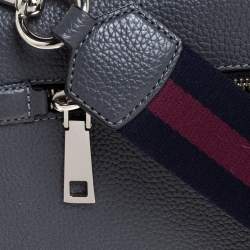 Pre Owned Marc Jacobs Grey Leather Medium Gotham Crossbody Bag