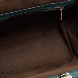 Pre Owned Marc Jacobs Pale Green Quilted Leather Stam Shoulder Bag