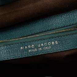 Pre Owned Marc Jacobs Pale Green Quilted Leather Stam Shoulder Bag