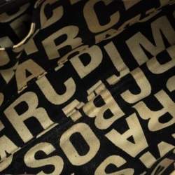 Pre Owned Marc Jacobs Black Leather Turnlock Crossbody Bag