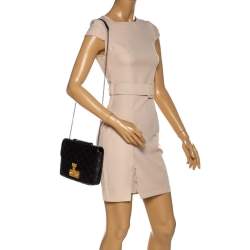 Pre Owned Marc Jacobs Quilted Leather Baroque Shoulder Bag