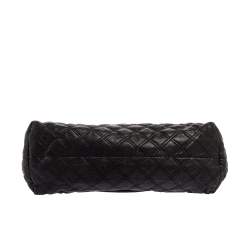 Pre Owned Marc Jacobs Black Leather Kari Satchel