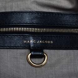Pre Owned Marc Jacobs Black Leather Kari Satchel