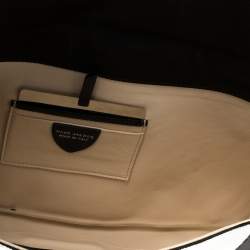 Pre Owned Marc Jacobs Black /White Sequins Isobel Wristlet Clutch