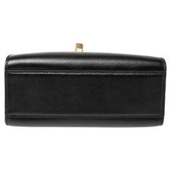 Pre Owned Marc Jacobs Black/Pink Vinyl Little Big Shot Satchel