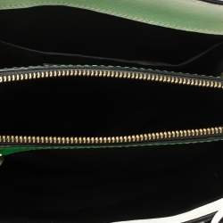 Pre Owned Marc Jacobs Black/Pink Vinyl Little Big Shot Satchel