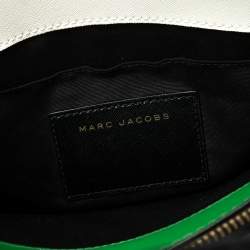 Pre Owned Marc Jacobs Black/Pink Vinyl Little Big Shot Satchel