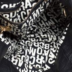 Pre Owned Marc By Marc Jacobs Black Leather Francesca Tote
