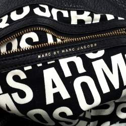 Pre Owned Marc By Marc Jacobs Black Leather Francesca Tote