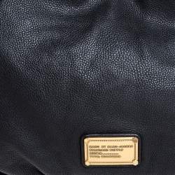 Pre Owned Marc By Marc Jacobs Black Leather Francesca Tote
