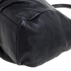 Pre Owned Marc By Marc Jacobs Black Leather Francesca Tote