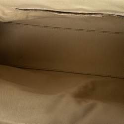 Pre Owned Marc Jacobs Beige Quilted Leather East West Stam Satchel