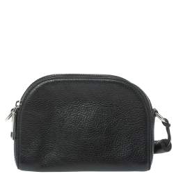 Pre Owned Marc Jacobs Black Leather Shutter Camera Crossbody Bag