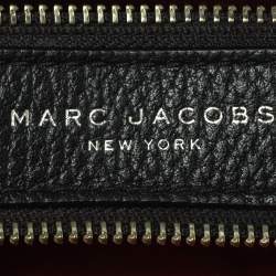 Pre Owned Marc Jacobs Black Leather Shutter Camera Crossbody Bag