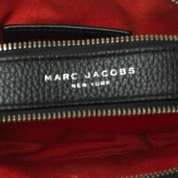 Pre Owned Marc Jacobs Black Leather Shutter Camera Crossbody Bag