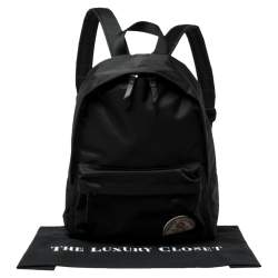 Marc Jacobs Black Nylon Large Collegiate Backpack