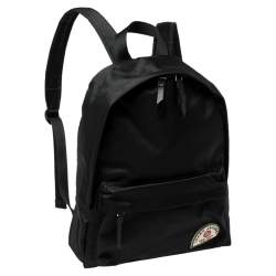 Marc Jacobs Black Nylon Large Collegiate Backpack
