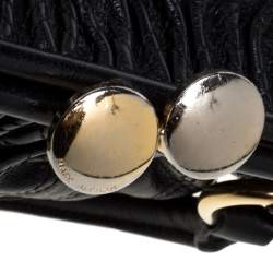 Pre Owned Marc Jacobs Black Quilted Leather Stam Satchel