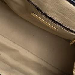 Pre Owned Marc Jacobs Black Quilted Leather Stam Satchel