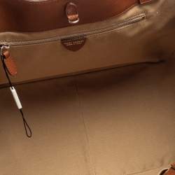 Pre Owned Marc Jacobs Brown Leather Front Pocket Tote 