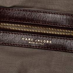 Pre Owned Marc Jacobs Dark Brown Quilted Leather Capra Satchel