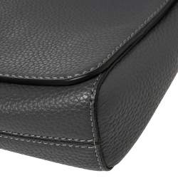 Pre Owned Marc Jacobs Grey Leather Small Gotham Crossbody Bag