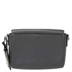 Pre Owned Marc Jacobs Grey Leather Small Gotham Crossbody Bag