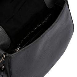 Pre Owned Marc Jacobs Grey Leather Small Recruit Saddle Bag