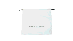 Pre Owned Marc Jacobs Grey Leather Small Recruit Saddle Bag