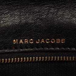 Pre Owned Marc Jacobs Black Quilted Leather Eugenie Clutch