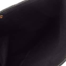 Pre Owned Marc Jacobs Black Quilted Leather Eugenie Clutch