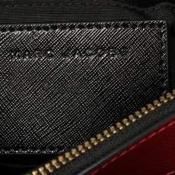 Pre Owned Marc Jacobs Tri Color Leather Snapshot Camera Crossbody Bag