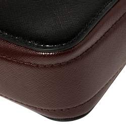 Pre Owned Marc Jacobs Tri Color Leather Snapshot Camera Crossbody Bag